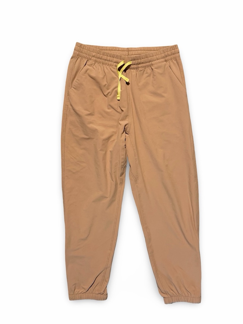 Patagonia Kids Quandary Hiking Pants Khaki Tan Boys Medium 10